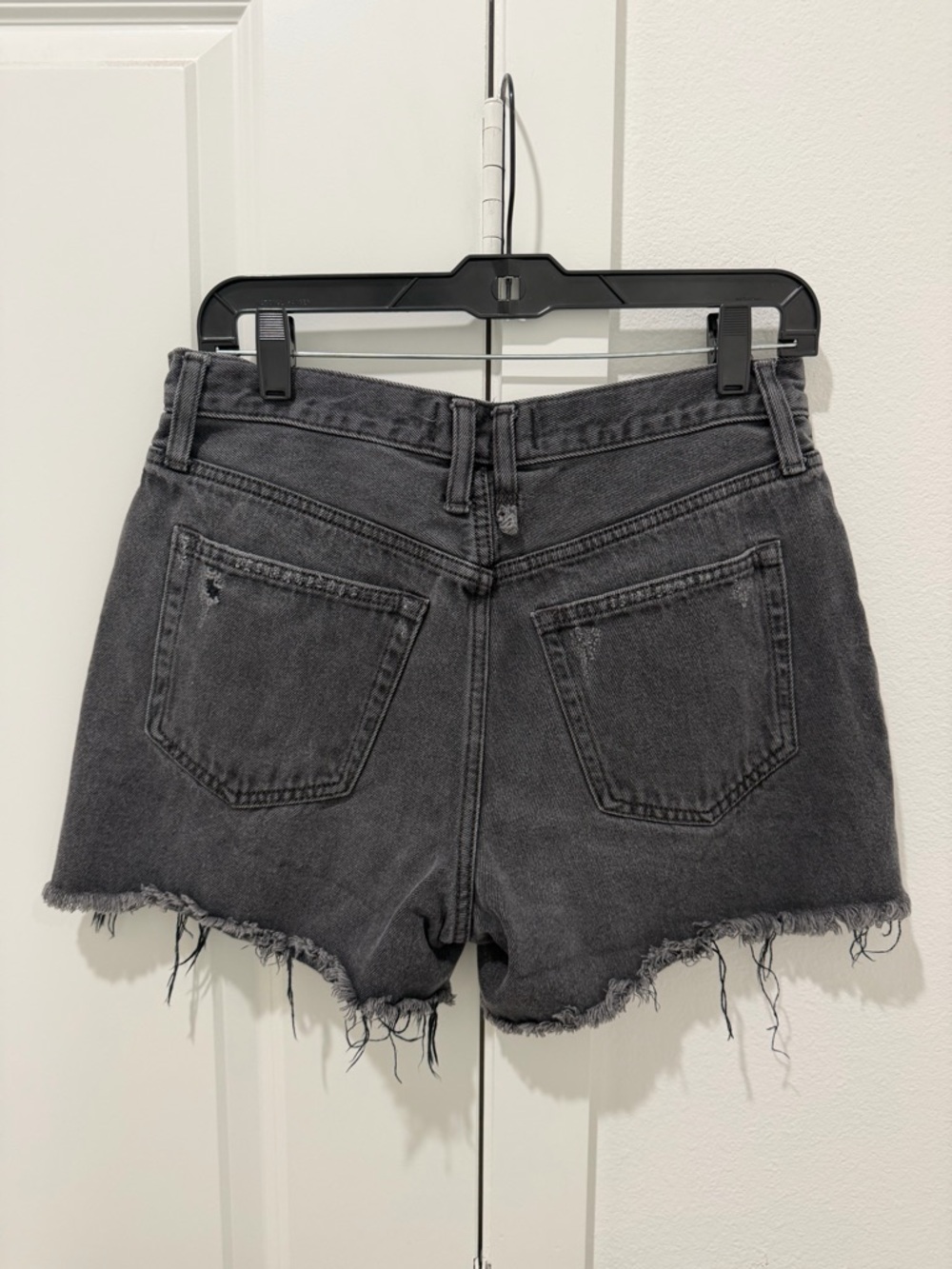 Free People We The Free Makai Cutoff Short in Washed Black - Picture 4 of 5